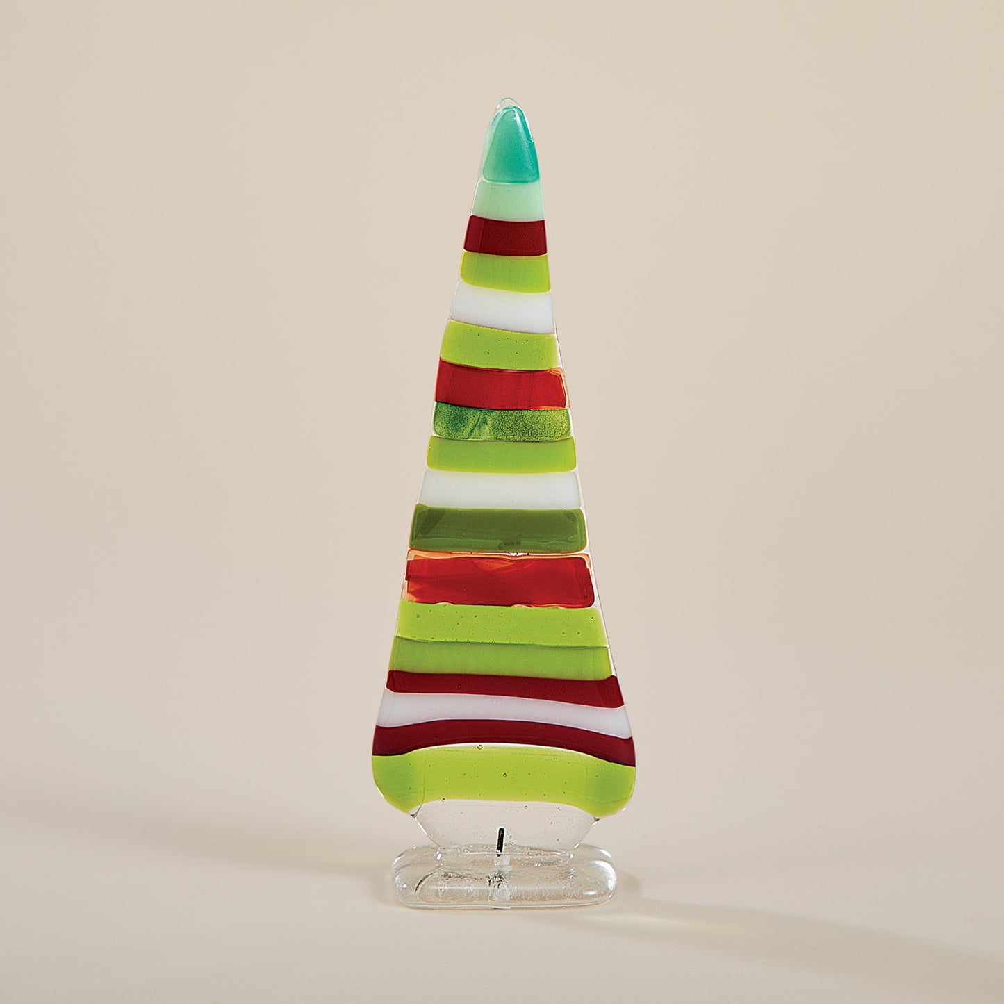 Fused Glass Small Striped Tree (Preorder)