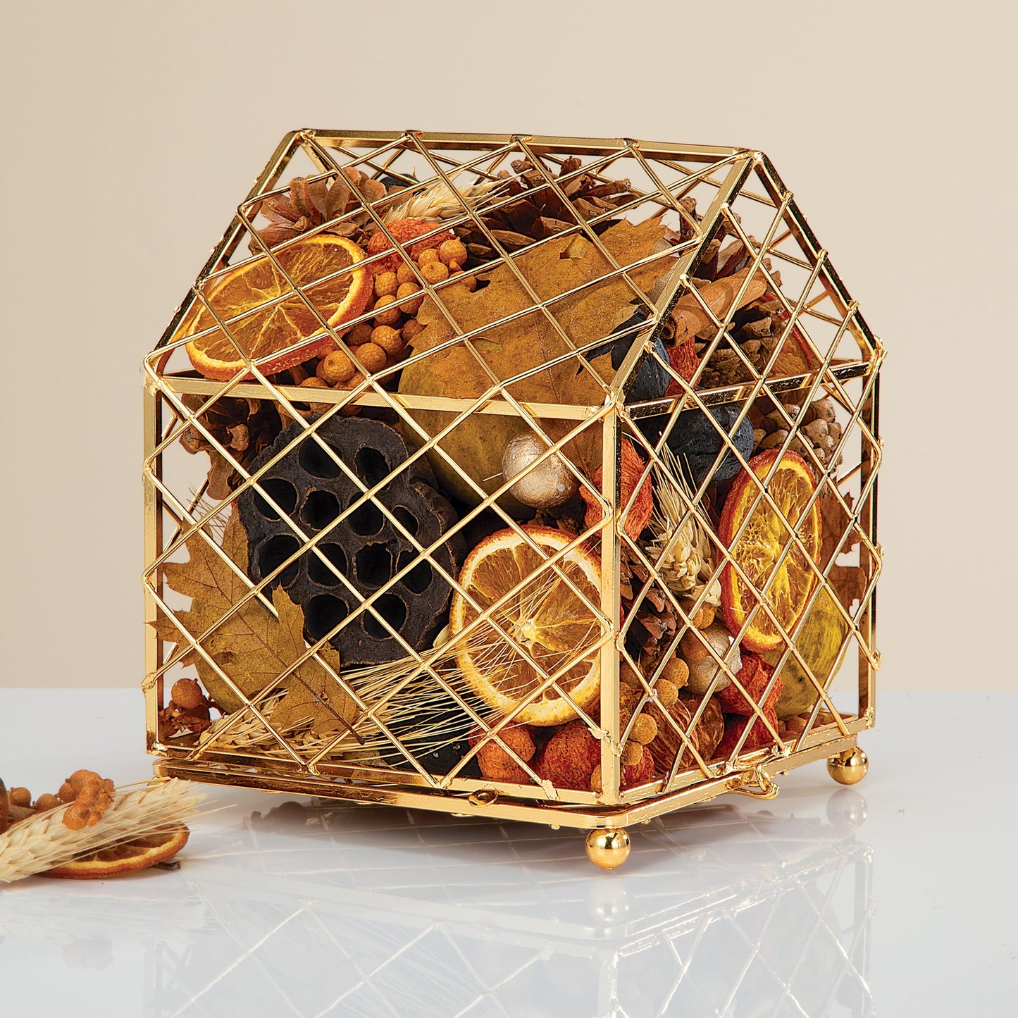 Harvest Citrus Wire House Potpourri