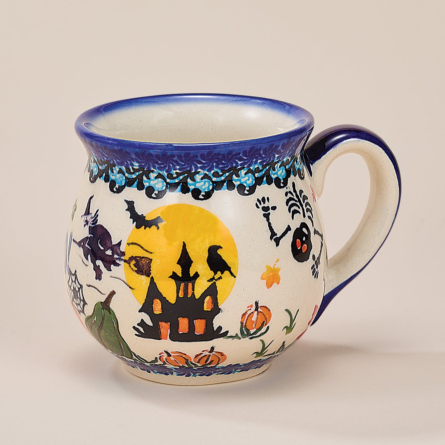 Polish Pottery Magic Moonlight Bubble Mug, 11oz. (Preorder)