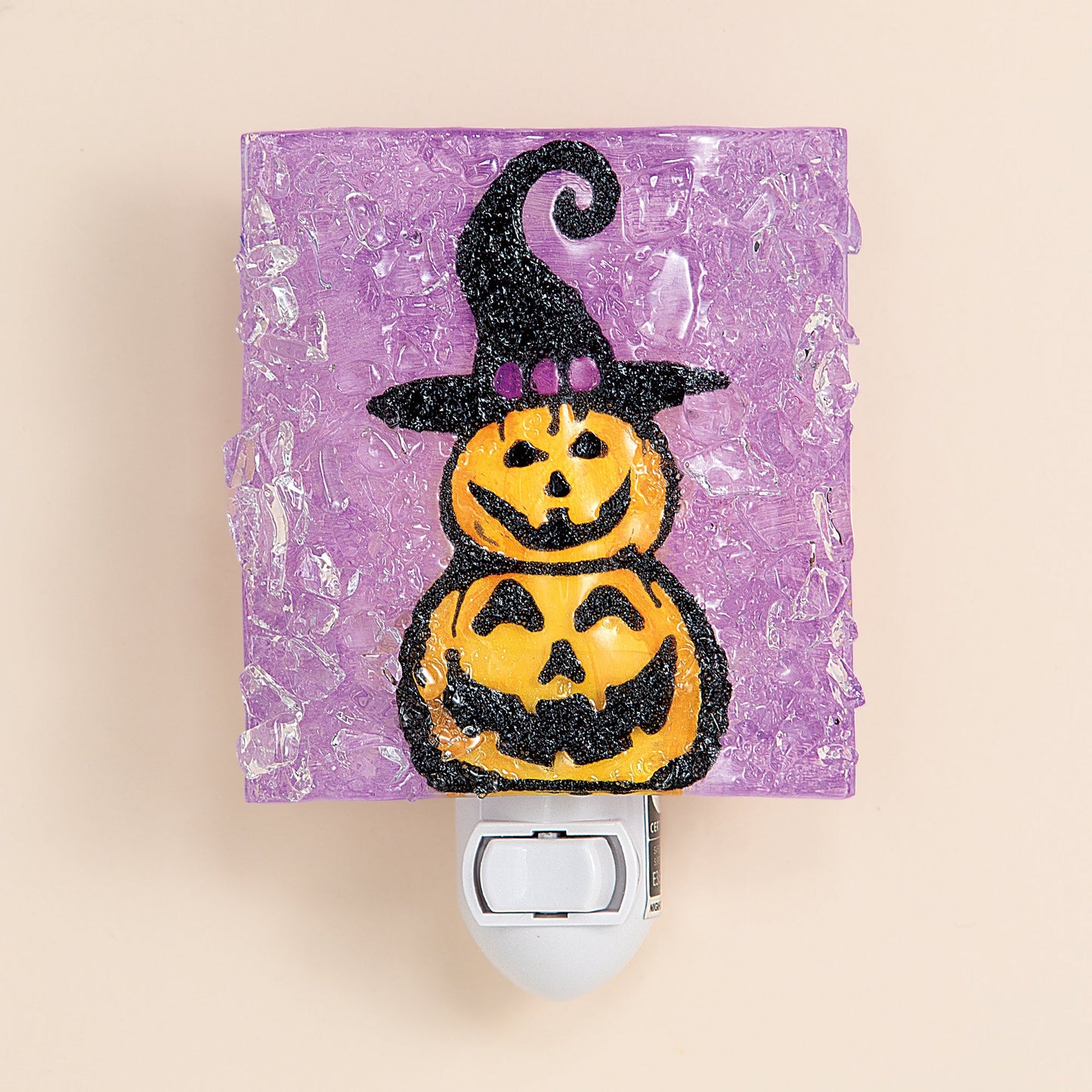 Recycled Glass Stack O' Jacks Nightlight