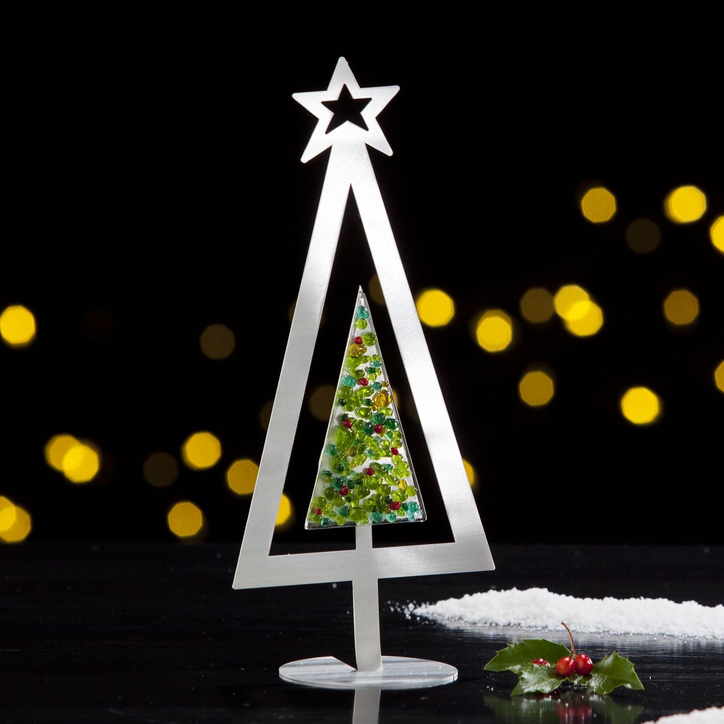 Aluminum Christmas Tree Sculpture (Preorder)
