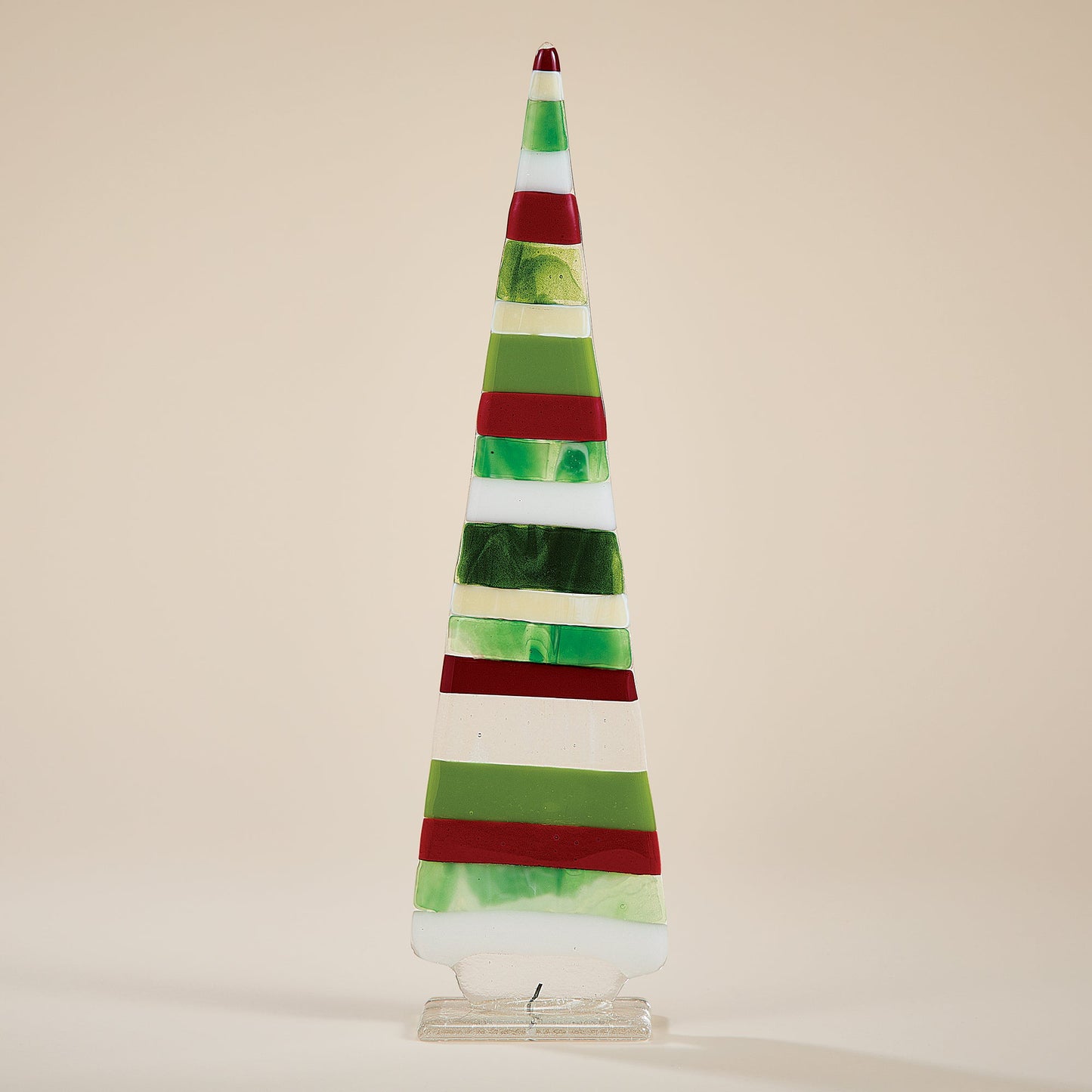 Fused Glass Large Striped Tree (Preorder)