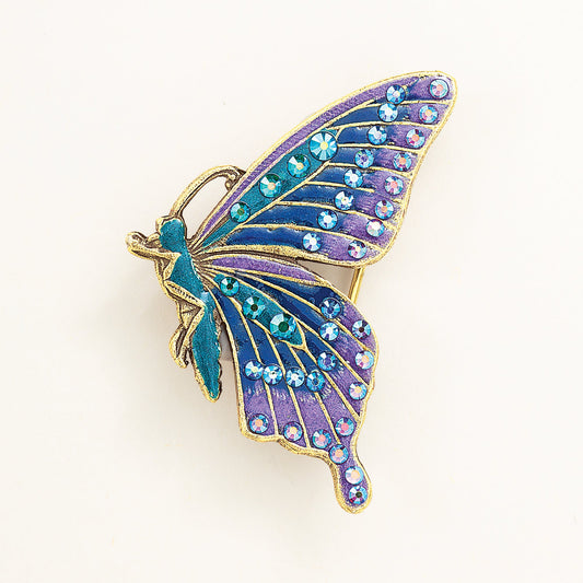 Enamel Insects Butterfly Brooch