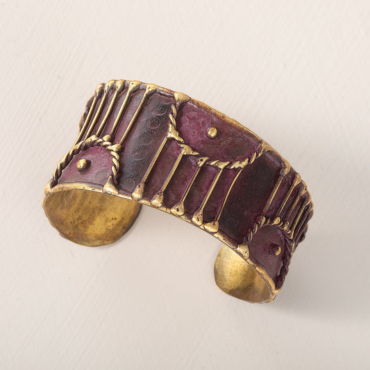 Plum Patina Cuff