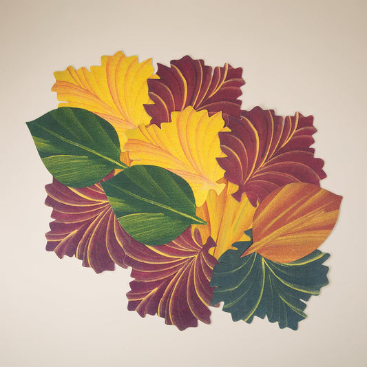 Falling Leaves Placemats Set of 2