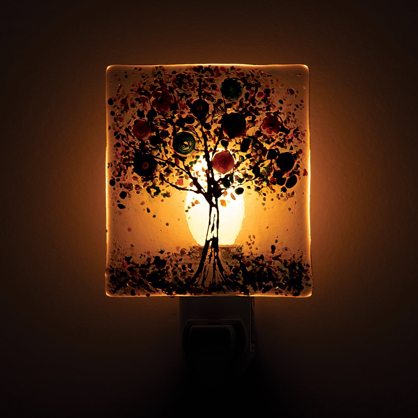 Millefiori Tree Glass Nightlight