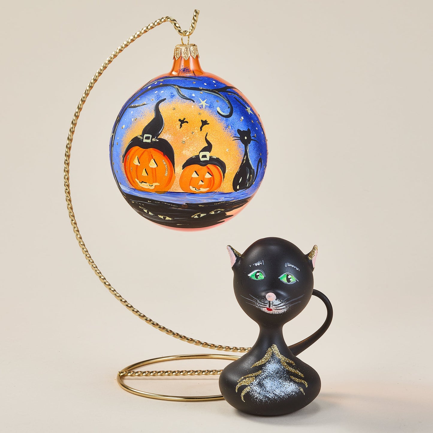Halloween Scene Lago Di Como Ornament