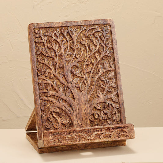 Hand-Carved Tree Of Life Display Holder