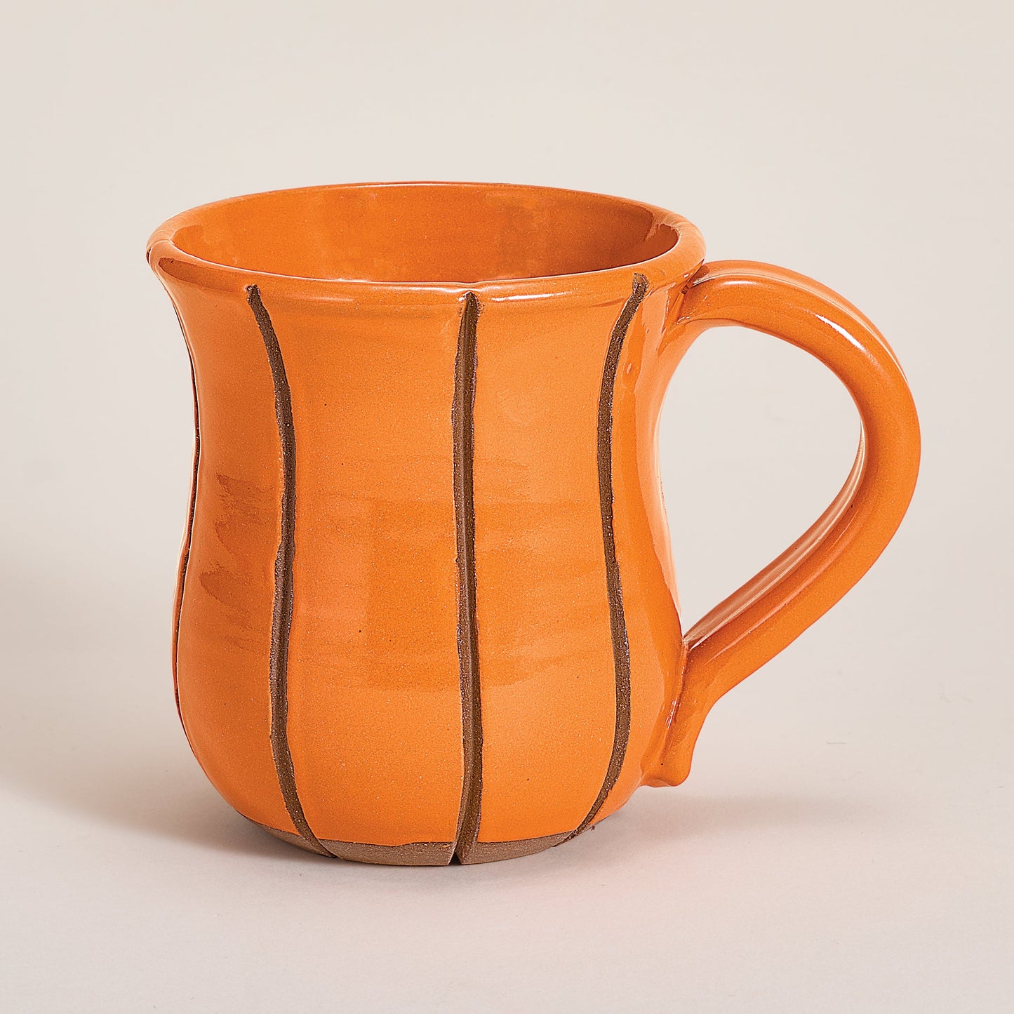 Orange Jack O' Lantern Mug, 14oz.