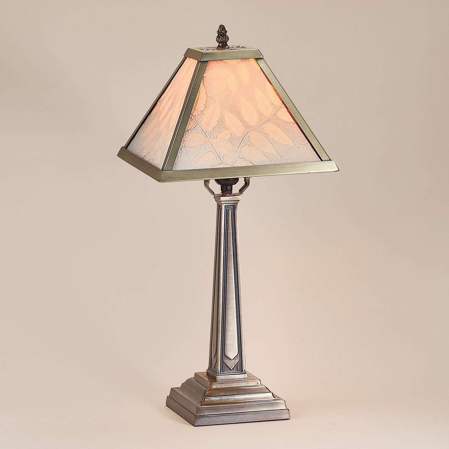 Luminous Leaves Lithophane Table Lamp
