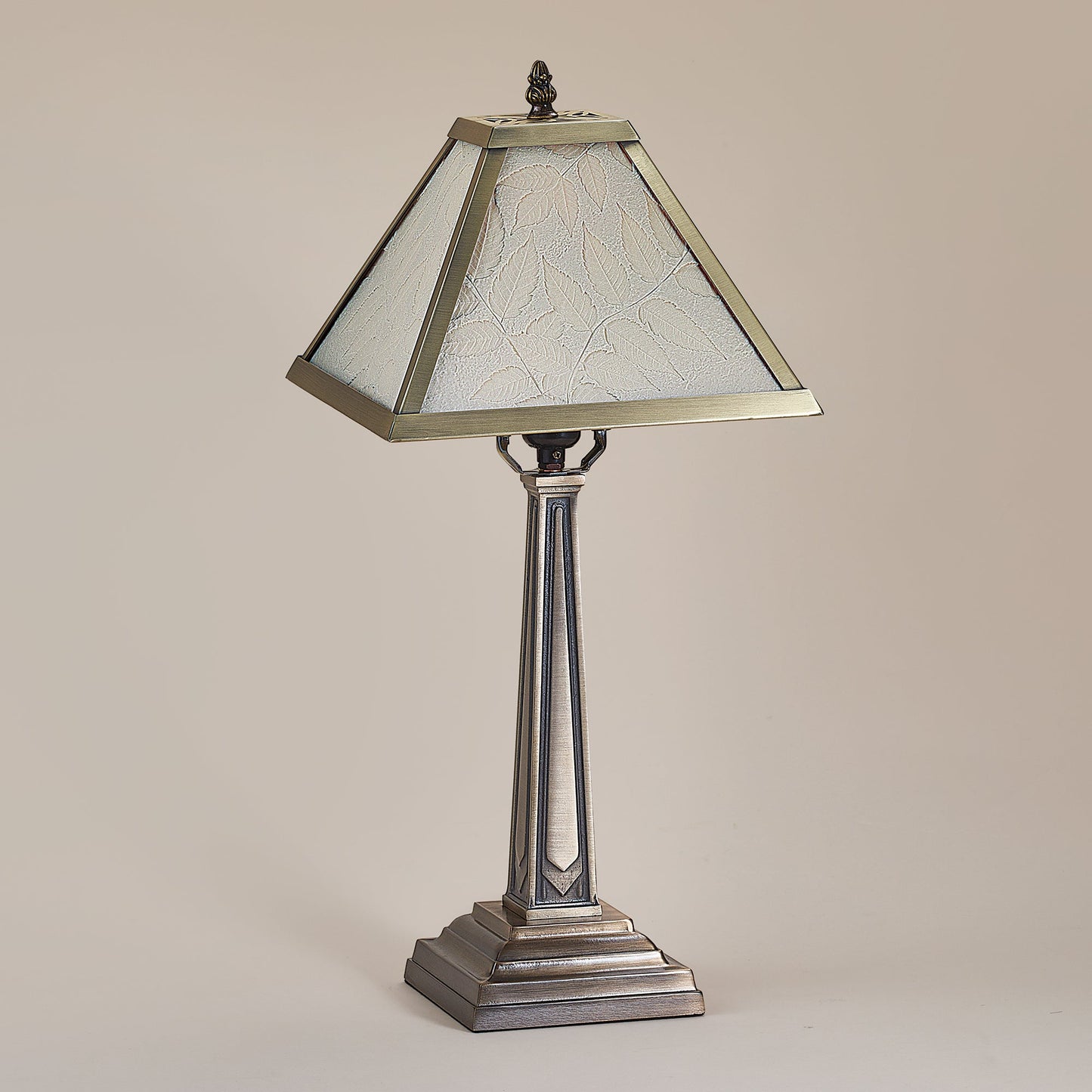 Luminous Leaves Lithophane Table Lamp