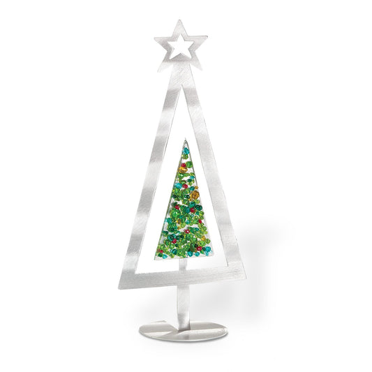 Aluminum Christmas Tree Sculpture (Preorder)