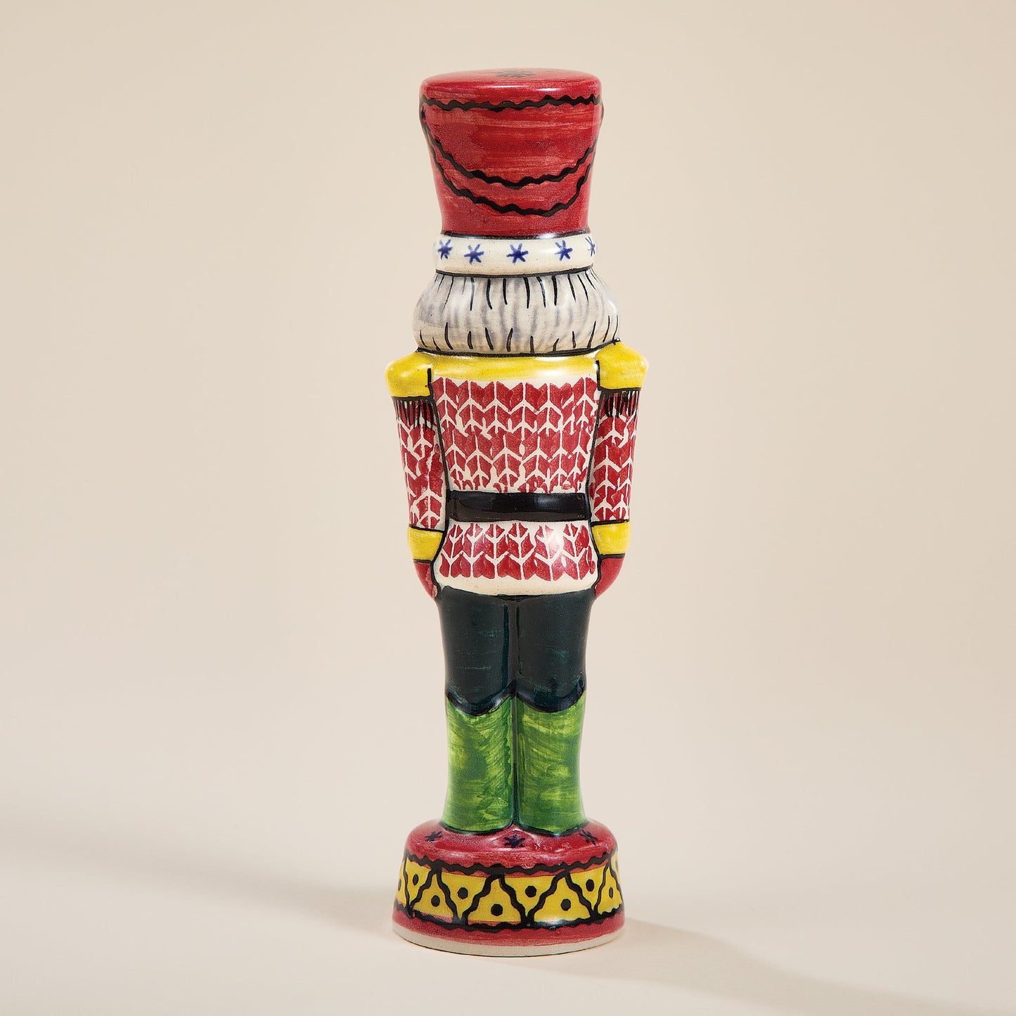 Polish Pottery Nutcracker King Sculpture (Preorder)
